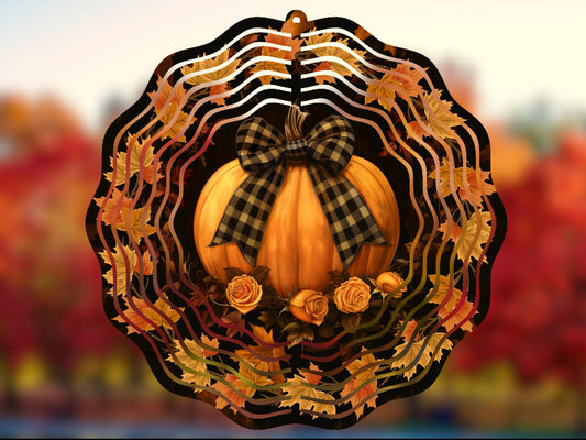 Pumpkin & Roses Spinner