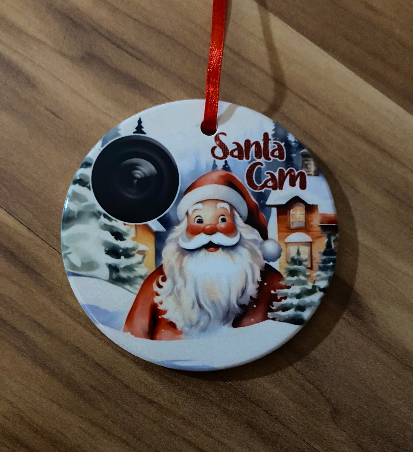 Santa Cam Ornaments