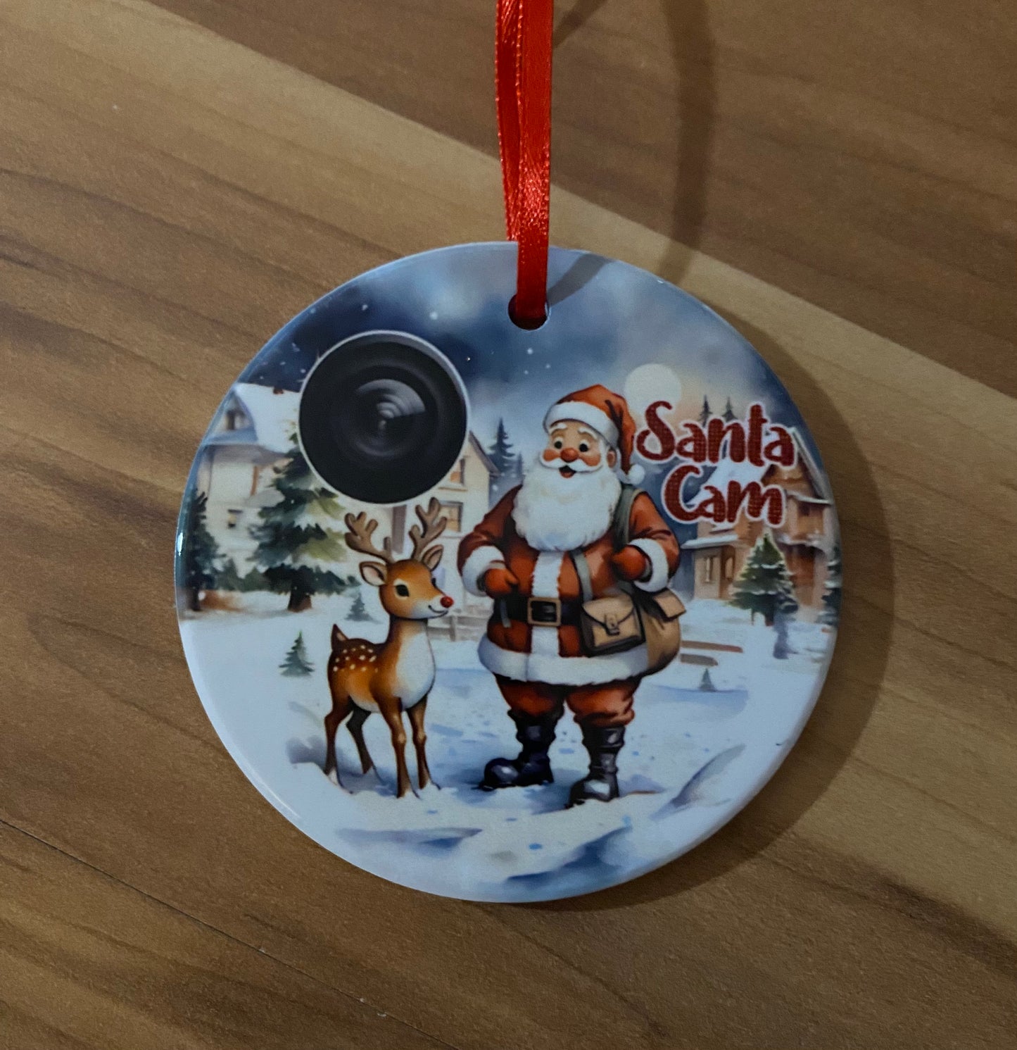 Santa Cam Ornaments