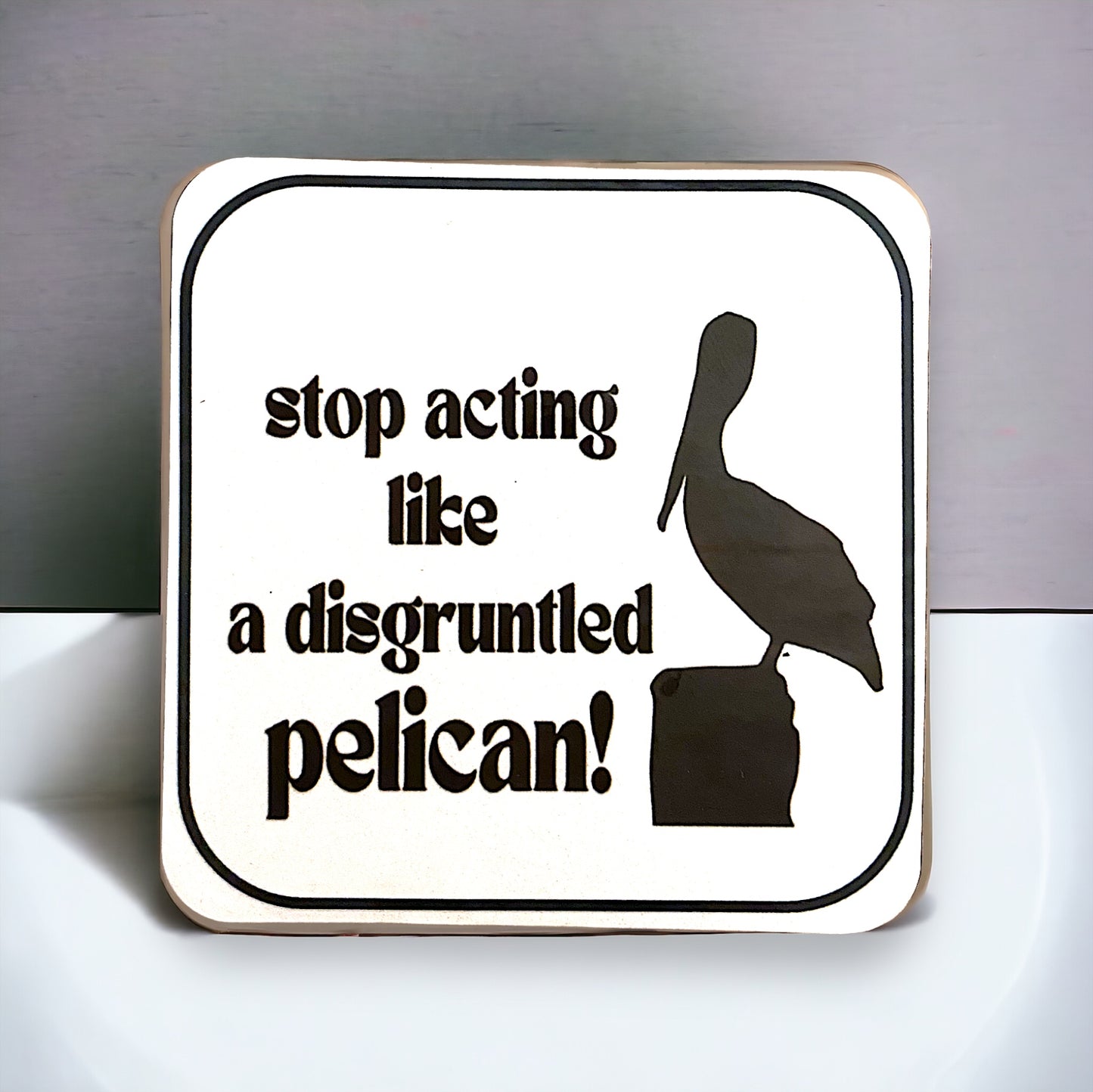 Disgruntled Pelican Magnet