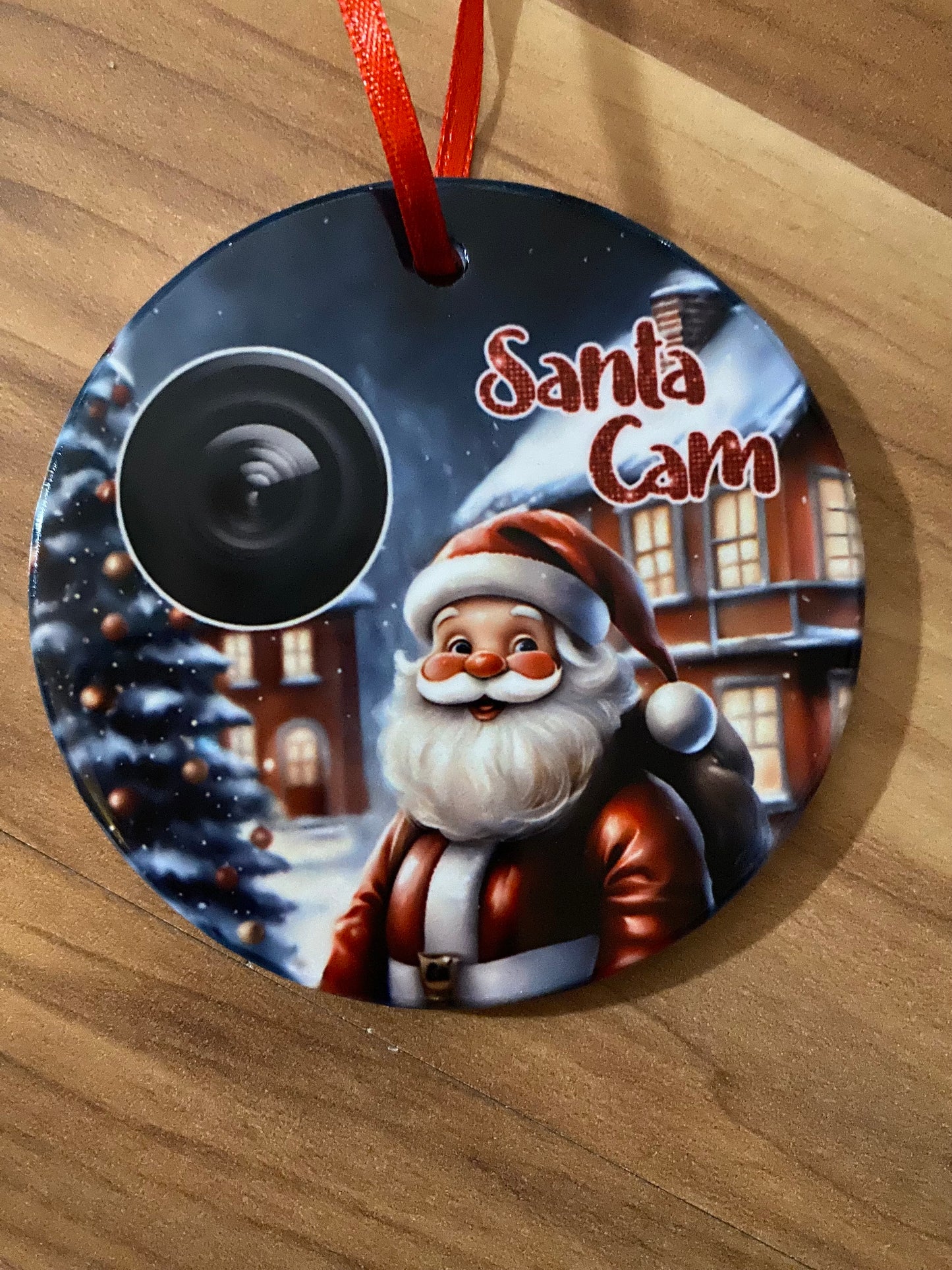 Santa Cam Ornaments