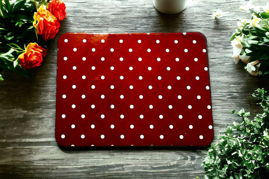 Red Polka Magnet