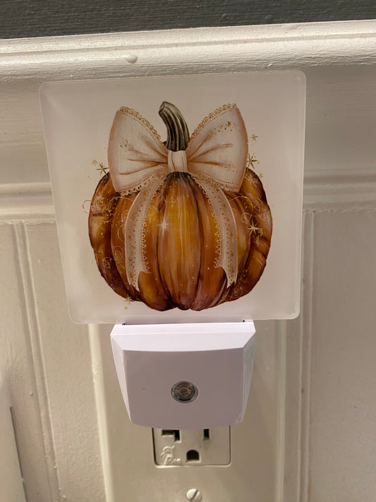 Orange Pumpkin Night light