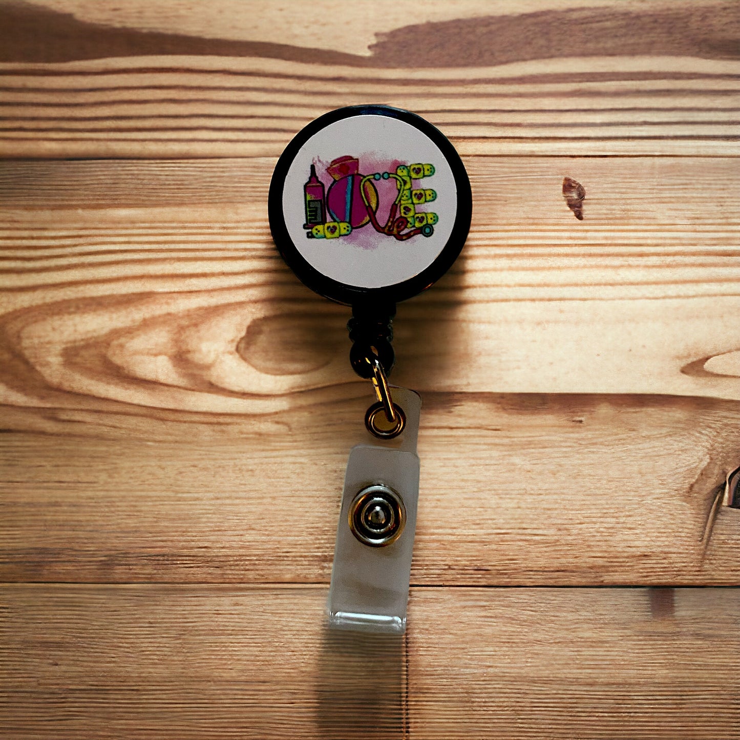 Nurse Love Badge Reel