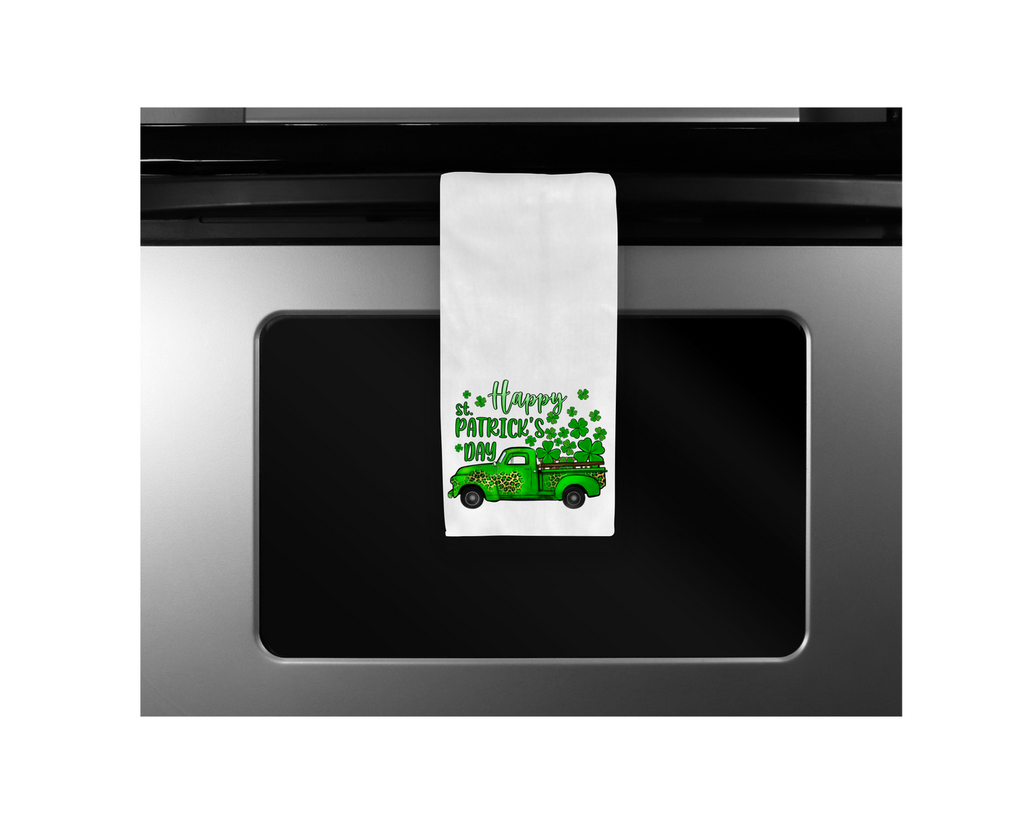 Shamrock Truck Hand Towel