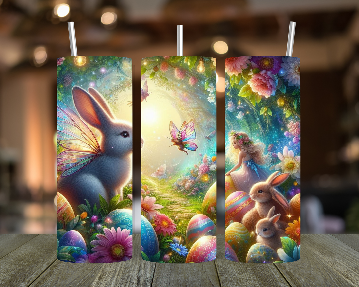 Bunnies & Fairies Tumbler