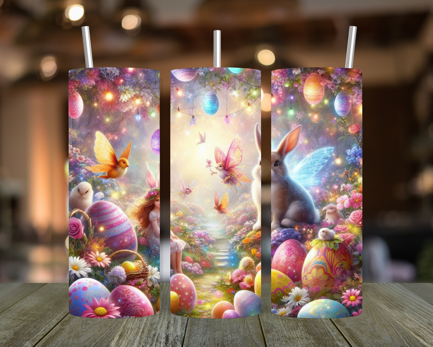 Easter Fairies Tumbler