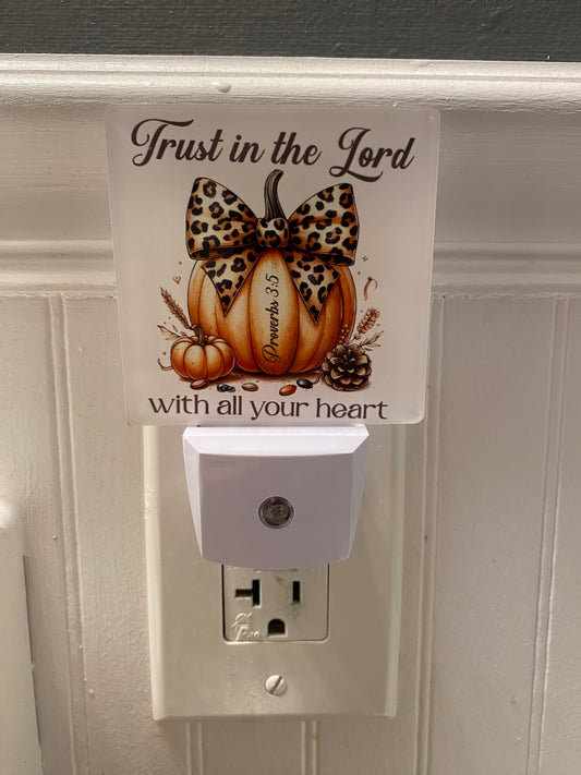 Trust in the Lord Night Light