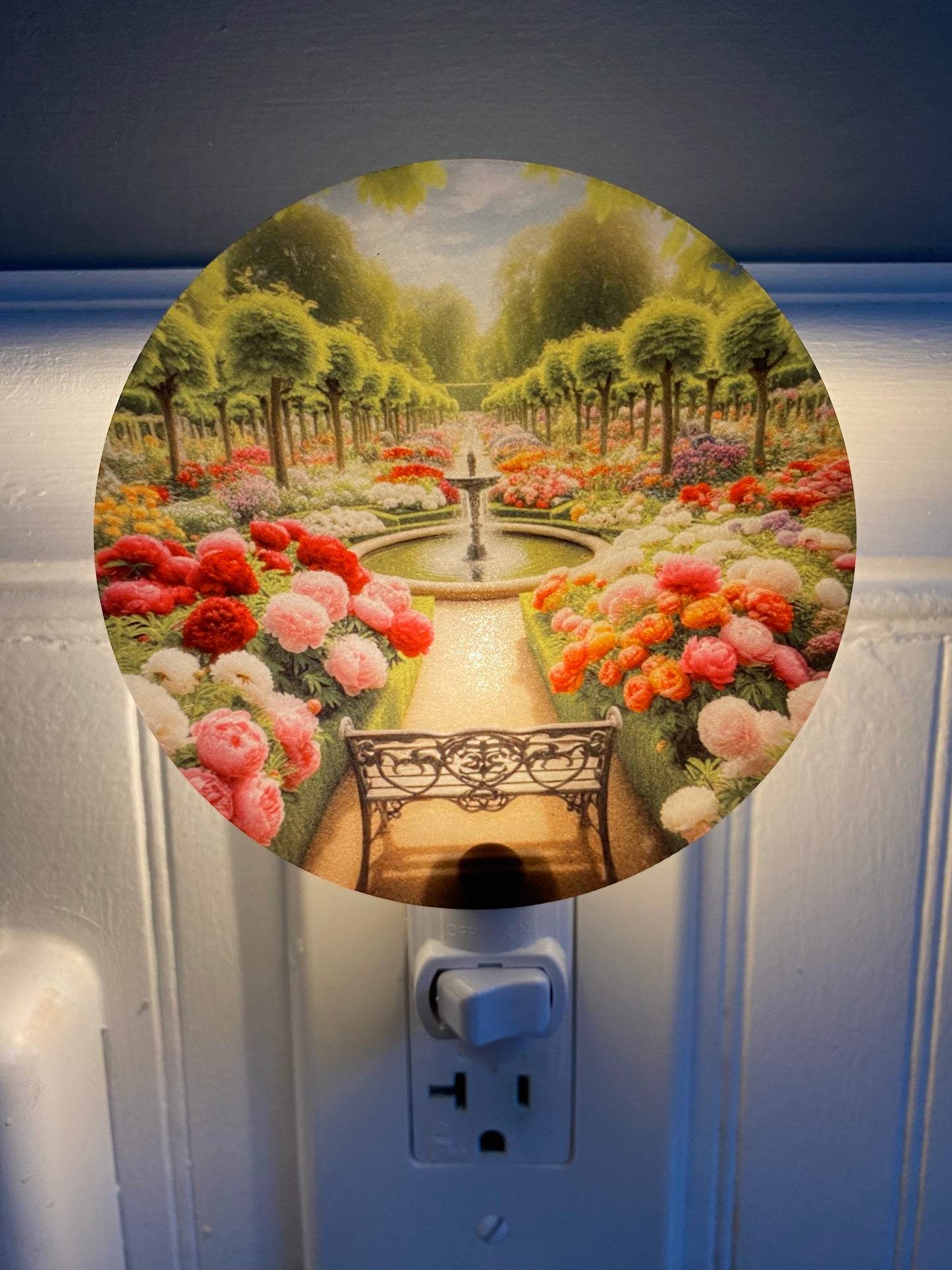 Peonies Night Light