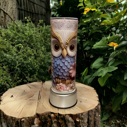 3D Owl Tumbler