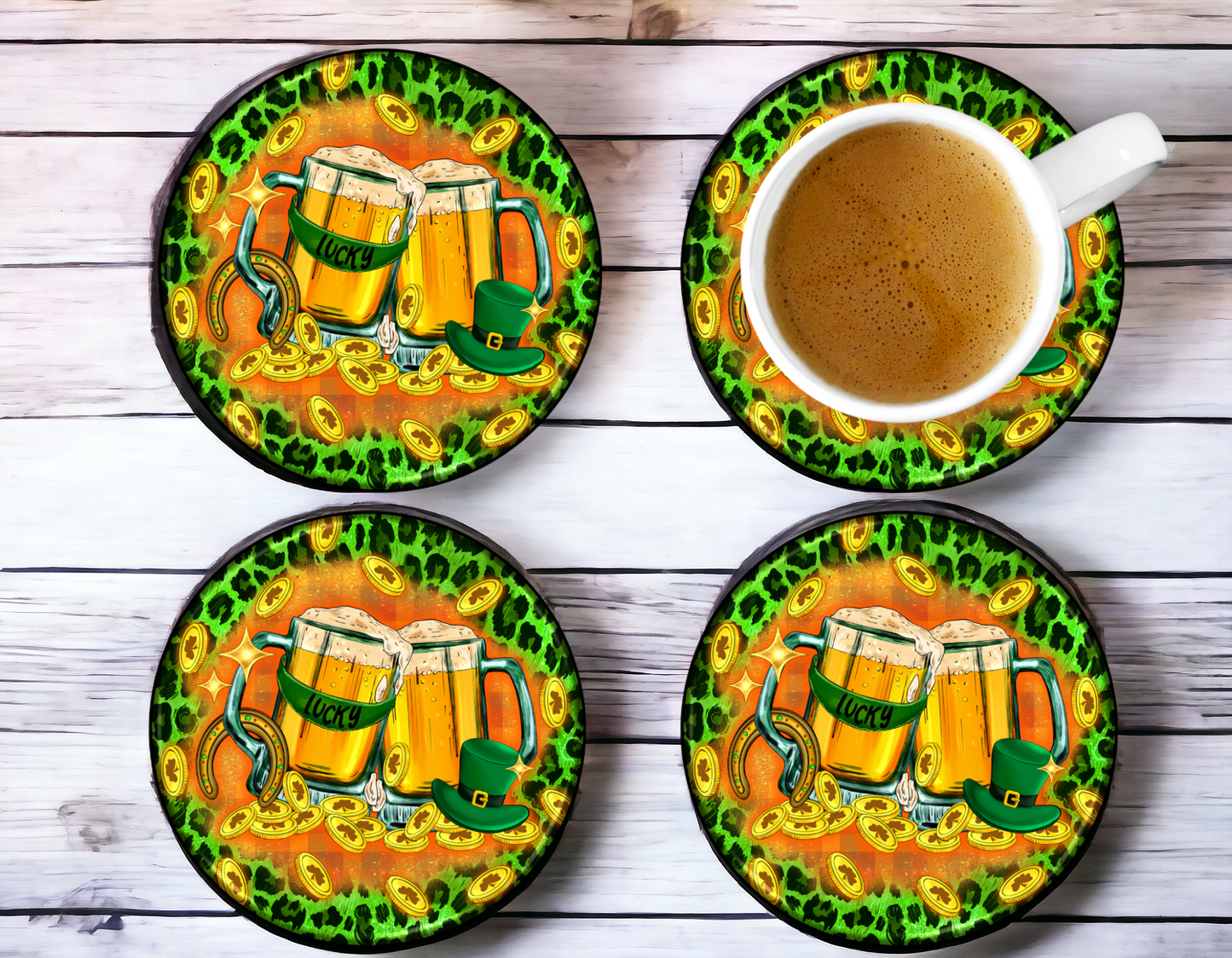 Irish Toast Coasters