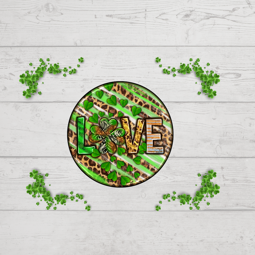 Shamrock Love Coasters